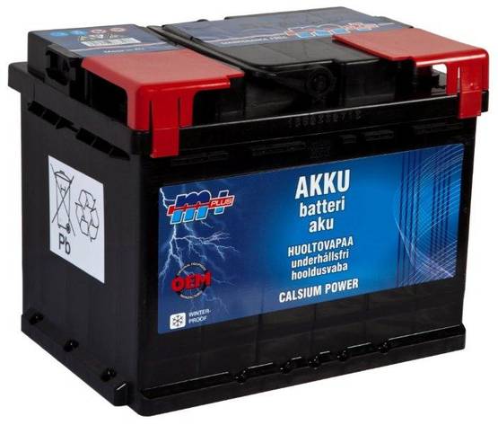 M+ AKKU 62AH - Auton akut - 6417196763536 - 1