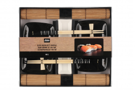 MAKU SUSHI TARJOILUSETTI MUSTA - Tarjoiluastiat - 6410413275256 - 1