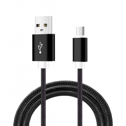 MOBIA PUNOTTU DATAKAAPELI USB-C 2.0, 2M MUSTA - Laturit - 6430076520746 - 1