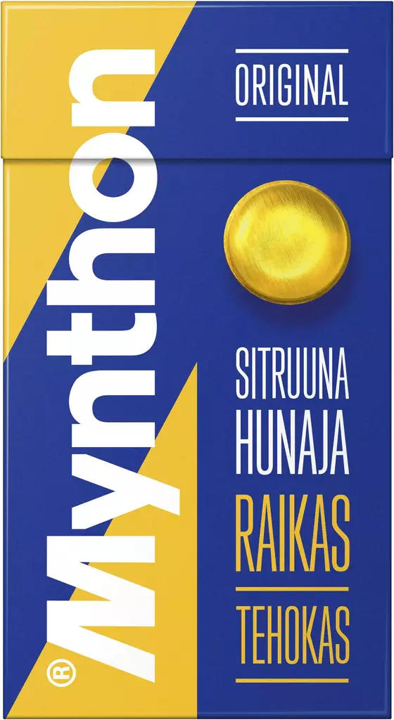 MYNTHON SITRUUNA HUNAJA 39G - Purukumit ja pastillit - 6420256015216 - 1