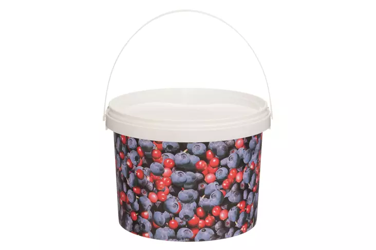 Marjukka Säilöntäsanko kannella marjakuosi 3 L - Säilöntäpurkit, pullot ja tarvikkeet - 6410412540706 - 1