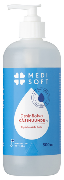 Medisoft Desinfioiva käsihuuhde 500ml - Käsidesit ja käsihuuhde - 6414400081196 - 1