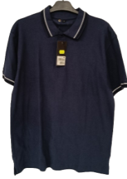 Miesten t-paita Pique XL navy - Miesten lyhythihaiset paidat - 6419285803826 - 1