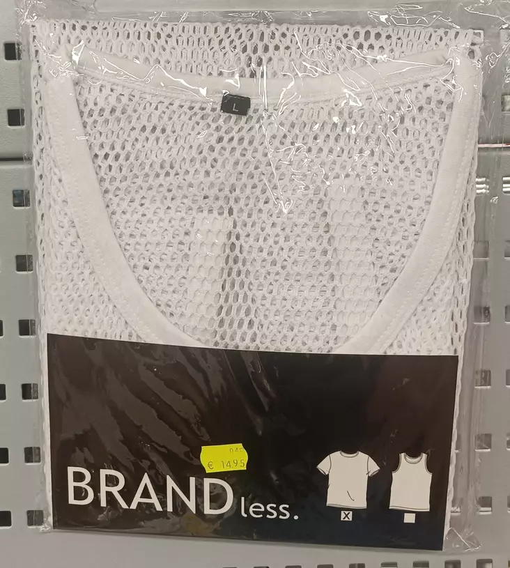 Miesten verkkopaita 1:2 hiha NetShirt valkoinen XL - Miesten aluspaidat - 6419285944796 - 2