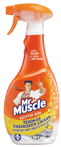 Mr Muscle Keittiö puhdistusaine 500 ml - Yleispuhdistusaineet - 6414400049776 - 1