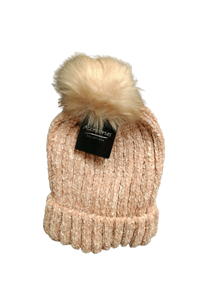 Naisten chenille tupsupipo - Naisten pipot ja hatut - 6438159242066 - 1