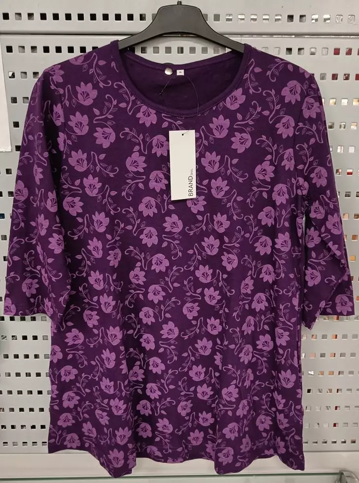 Naisten trikootunika Viivi S col 3 - Naisten pitkähihaiset paidat ja tunikat - 6419285742866 - 1