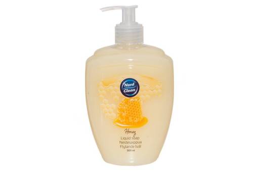 Nord Clean Nestesaippua hunaja FI-SV-ET-LV-LT-RU-NO-DK 500 ml - Käsisaippuat - 6410416214016 - 1