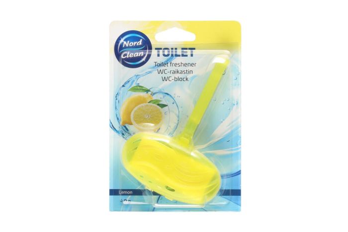 Nord Clean WC-raikastin sitruuna EN-FI-SV-ET-LV-LT 40 g - WC:n puhdistus ja putkenavaajat - 6410416214276 - 1