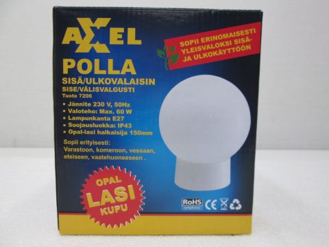 PALLOVALAISIN 60W OPAL - Koristevalot - 6438152072066 - 1