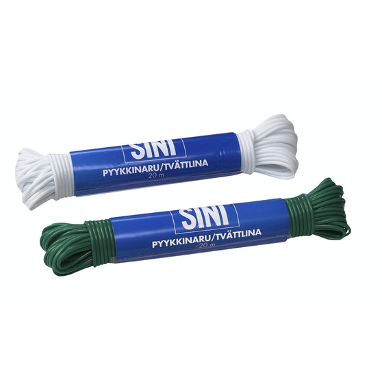 PYYKKINARU 20 M SINI - Pyykkinarut ja pyykkipojat - 7312280014206 - 1