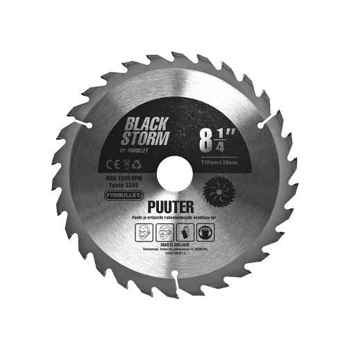 PYÖRÖSAHANTERÄ 210mm 30T 30mm - Sirkkelin- ja sahanterät sekä tarvikkeet - 6438152033456 - 1