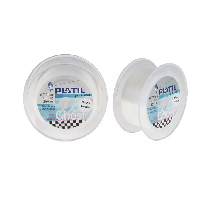 Platil Ghost fluorocarbon 200m - 0.50mm - Perukesiimat ja -tarvikkeet - 4024939850556 - 1