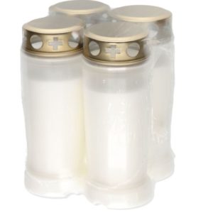 Polar Hautakynttilä 90 h 4 kpl - Hautakynttilät ja lyhtykynttilät - 6410416103846 - 1