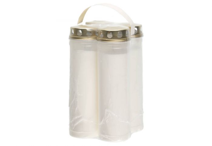 Polar Hautakynttilä korkea 4kpl 168h - Hautakynttilät ja lyhtykynttilät - 6410413235496 - 1