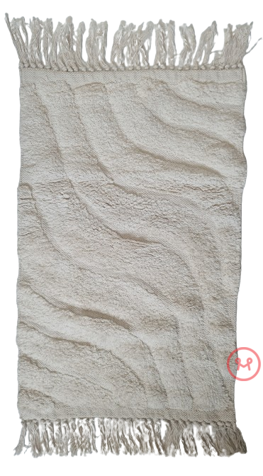 Puuvillamatto Wave 70x120cm - Keskilattiamatot - 6438159841566 - 1