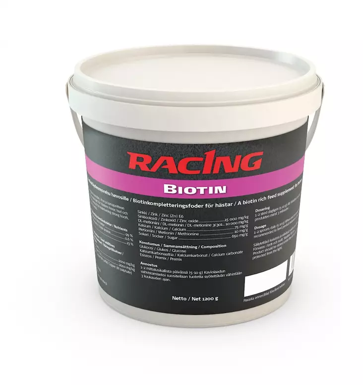 RACING BIOTIN - Hevosten lisäravinteet - 6417679827656 - 1