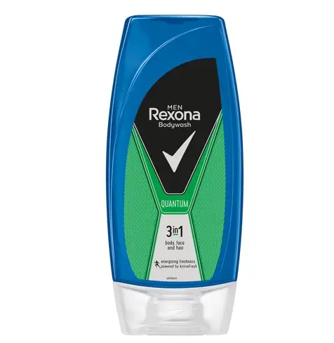 REXONA SG 225ML QUANTUM 2-IN-1 - Miesten saippuat ja suihkugeelit - 8720181393846 - 1