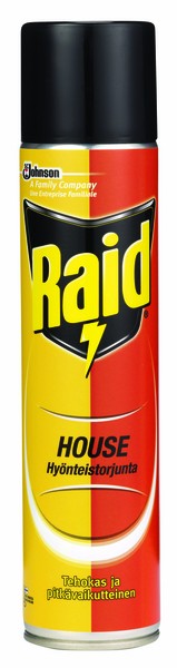 Raid House hyönteisaerosoli 300ml - Sisätilojen torjunta-aineet - 6414400022526 - 1