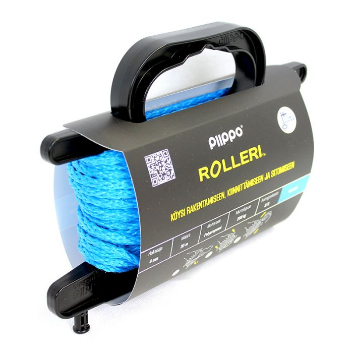 Rolleri palmikoitu polypropeeni 4mm x 15m - Köydet ja narut - 6408586580086 - 1