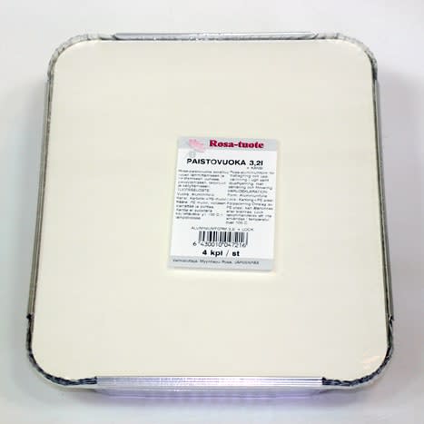Rosa Paistovuoka+kannet 3,2l - Foliot ja paistopussit - 6430010047216 - 1