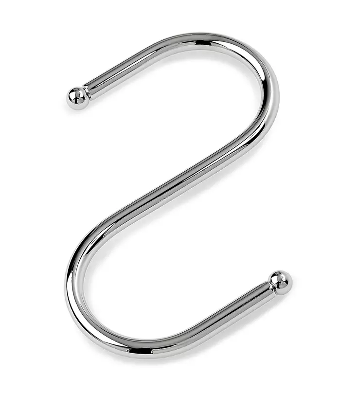 S-KOUKKU 106 100 TERÄS KROMATTU - Koukut ja naulakot - 6420614024546 - 1