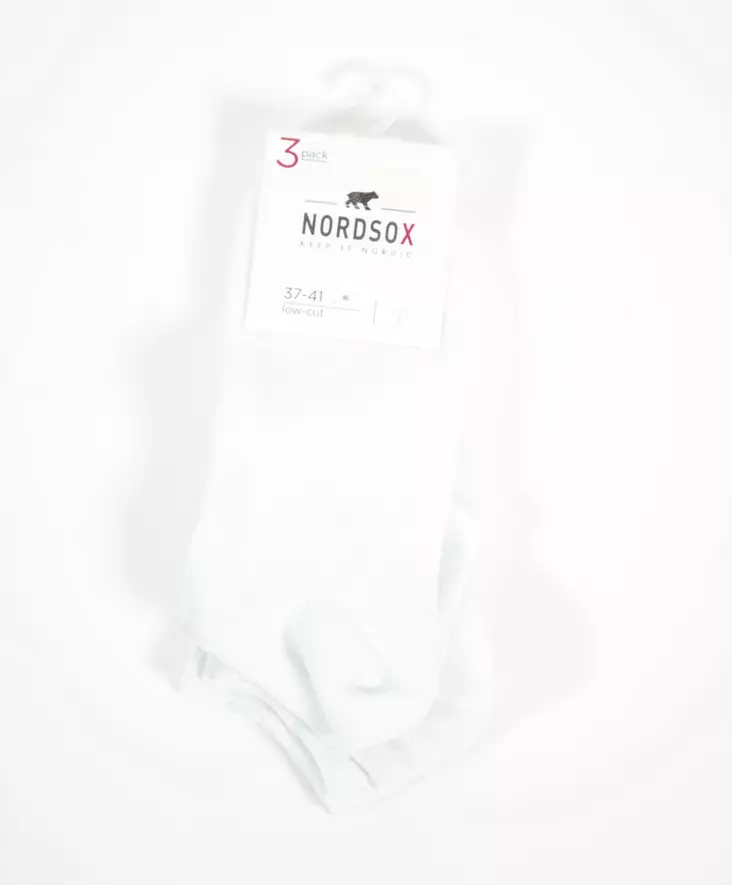 SUKKA SNEAKERS YKSIVÄRINEN 3 PAR/PKT - Naisten sukat - 6438159026956 - 1