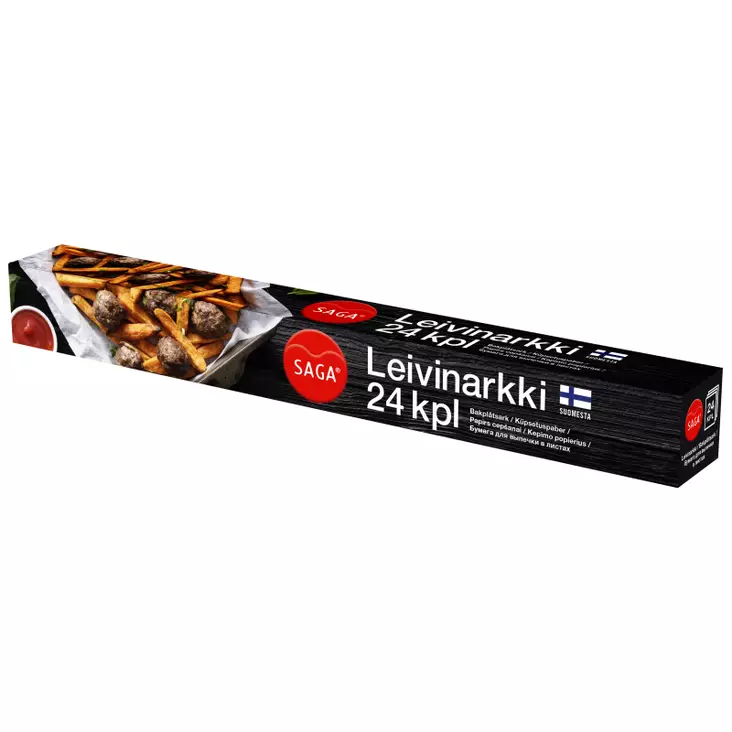 Saga leivinarkki 24 kpl - Leivinpaperit ja kelmut - 6414300008156 - 1