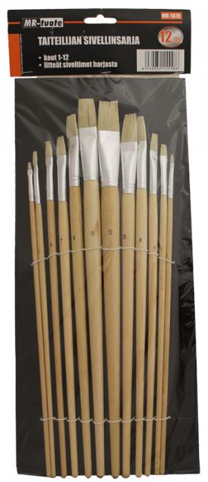 TAITEILIJAN SIVELLINSETTI 12-OS - Taiteilijatarvikkeet - 6430032155586 - 1