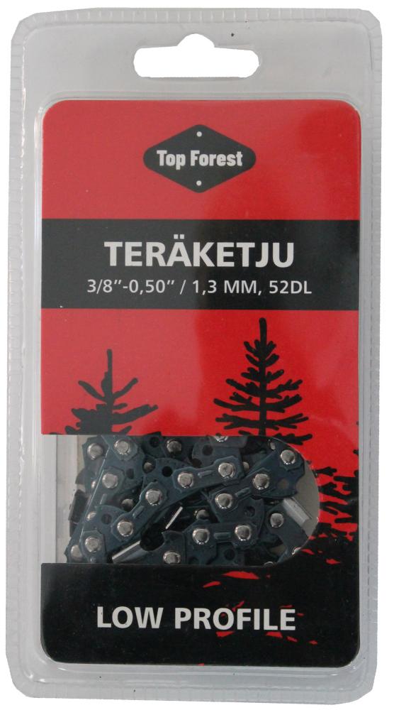 Teräketju 3/8" 0,050 1,3mm 52DL - Moottorisahan tarvikkeet ja varaosat - 6430032154206 - 1