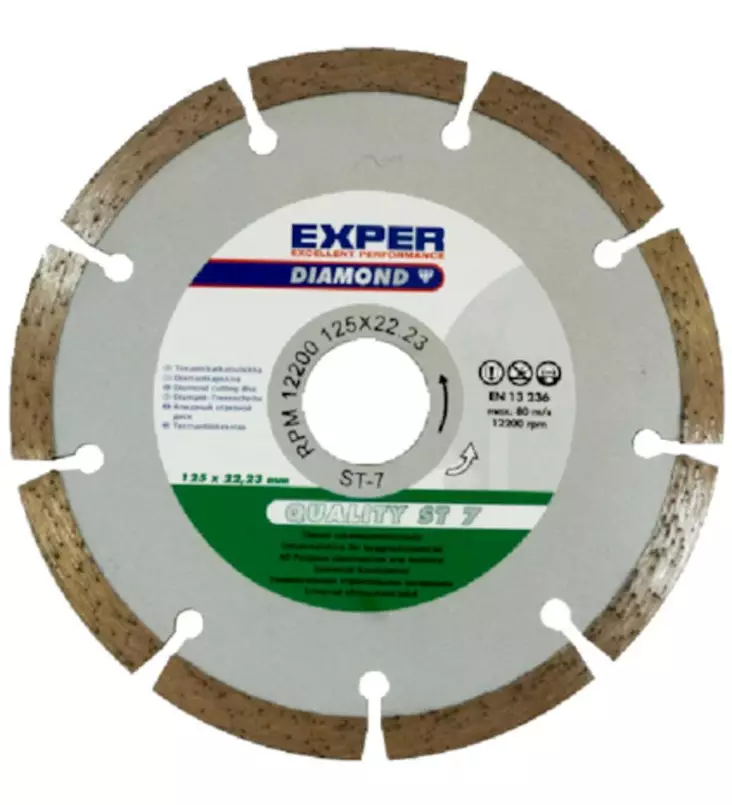 TIMANTTITERÄ 125X22 ST - Timanttilaikat - 6438081000536 - 1