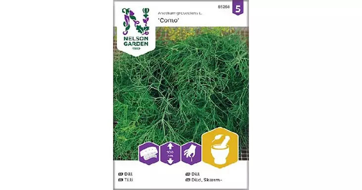 Tilli, Como, kylvönauha - Vihannesten ja hedelmien siemenet - 7312600852686 - 1