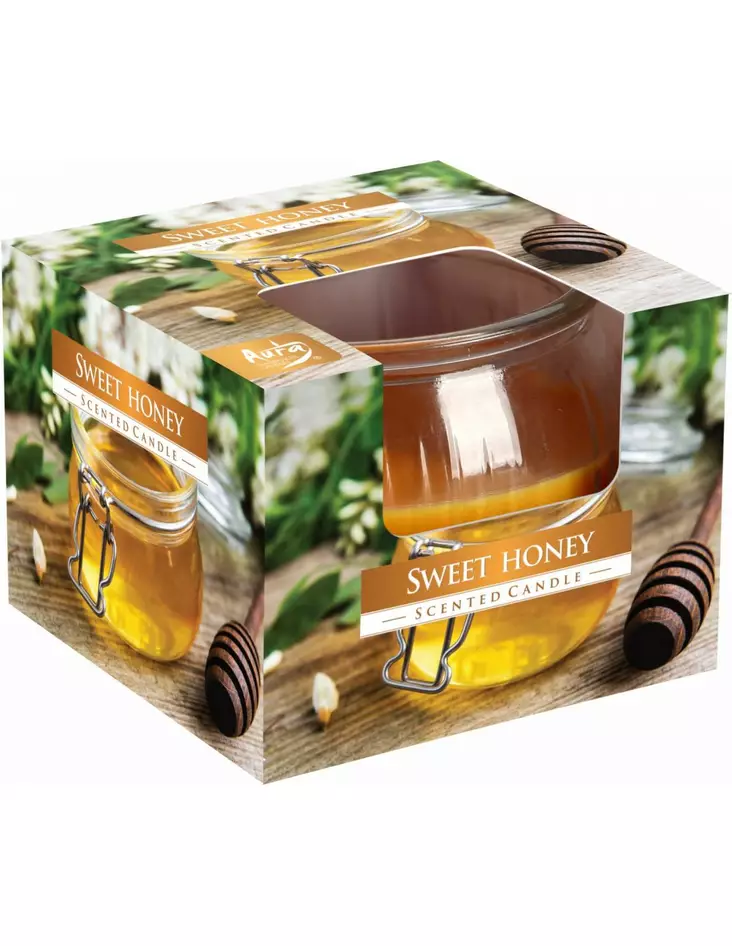 Tuoksukynttilälasi Sweet Honey - Pöytäkynttilät ja tuoksukynttilät - 5906927039916 - 1