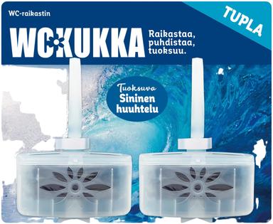 WC-Kukka 2x50g Sininen huuhtelu wc-raika - WC:n puhdistus ja putkenavaajat - 6412203102506 - 1