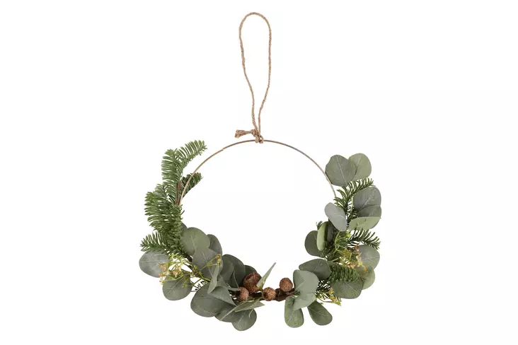 Winteria Kranssi eucalyptus 35 cm - Joulukoristeet - 6410416089416 - 1