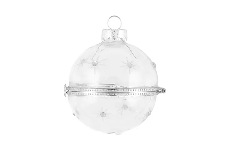 Winteria Kuusenpallo lasia avattava 6 cm - Joulukuusen koristeet - 6410416106236 - 1