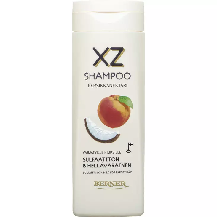 XZ SHAMPOO PERSIKKANEKTARIINI 250ML - Naisten shampoot ja hoitoaineet - 6414504786386 - 1