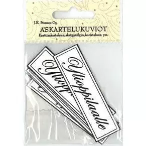 ASKARTELUKUVIO YLIOPPILAALLE musta - Tee-se-itse DIY - 6417715029556 - 1