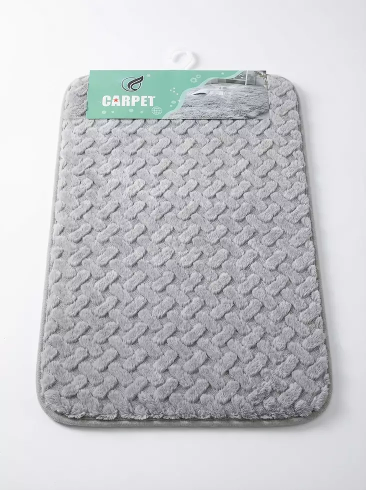 KYLPYHUONEMATTO 40 x 60 cm, harmaa - Kylpyhuonematot - 6438506016906 - 1