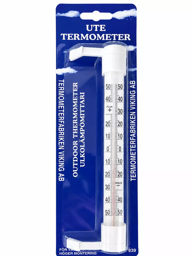Ulkolämpömittari muovi - Ulkolämpömittarit - 7316040009396 - 1