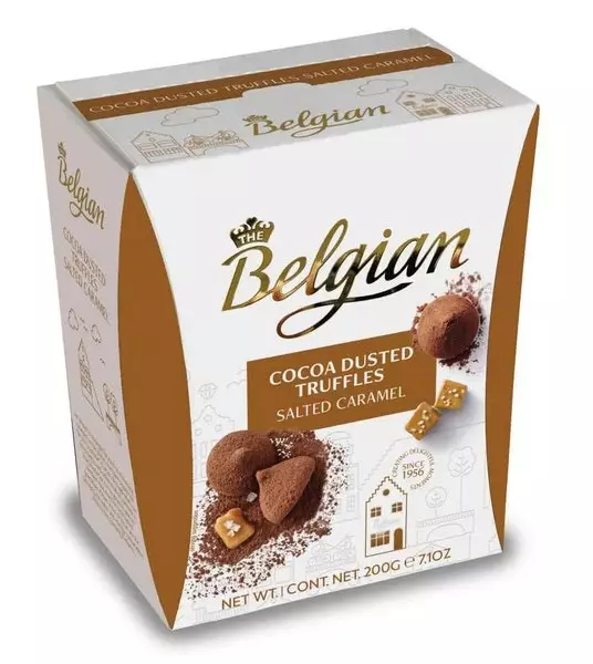 BELGIAN TRYFFELI SALTED CARAMEL 200G - Suklaat ja konvehdit - 5413121362776 - 1