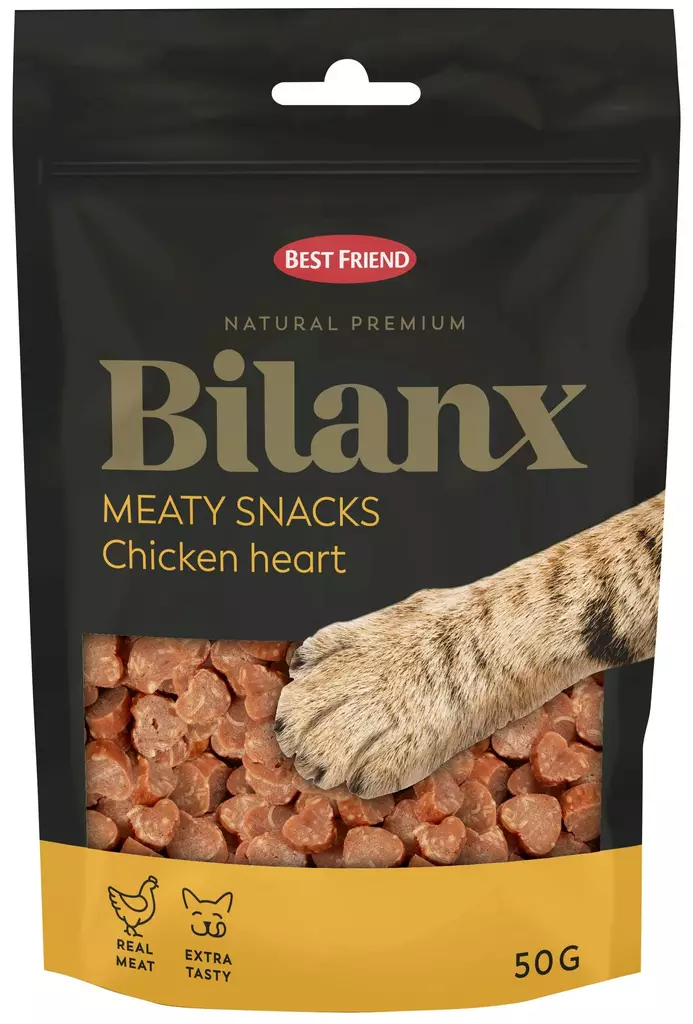 Bilanx Meauty Snacks Kanalempiherkku - Kissan kuivaruoka - 5700551220616 - 1
