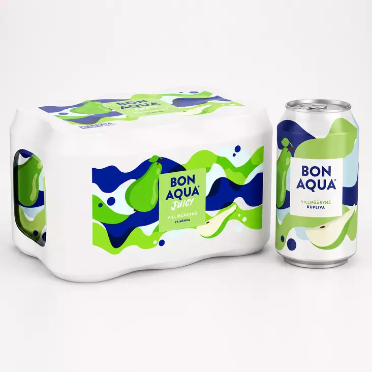Bonaqua Villipäärynä 6-pack - Kivennäisvedet - 6415600567176 - 1