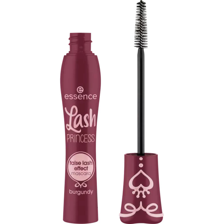Essence Lash PRINCESS false lash effect mascara burgundy - Meikit - 4059729541796 - 1