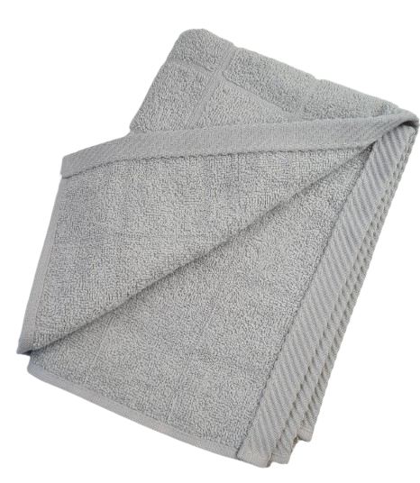 FROTEEPYYHE 50 X 70 cm vaalea harmaa - Käsi- ja kylpypyyhkeet - 6438159909136 - 1