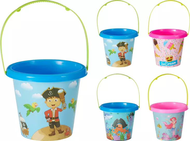 Hiekkaämpäri 16X15X13 cm - Ulkoleikit - 8721037728256 - 1