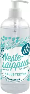 ILO PUMPPUSAIPPUA 500ml HAJUSTEETON - Käsisaippuat - 6419642340506 - 1