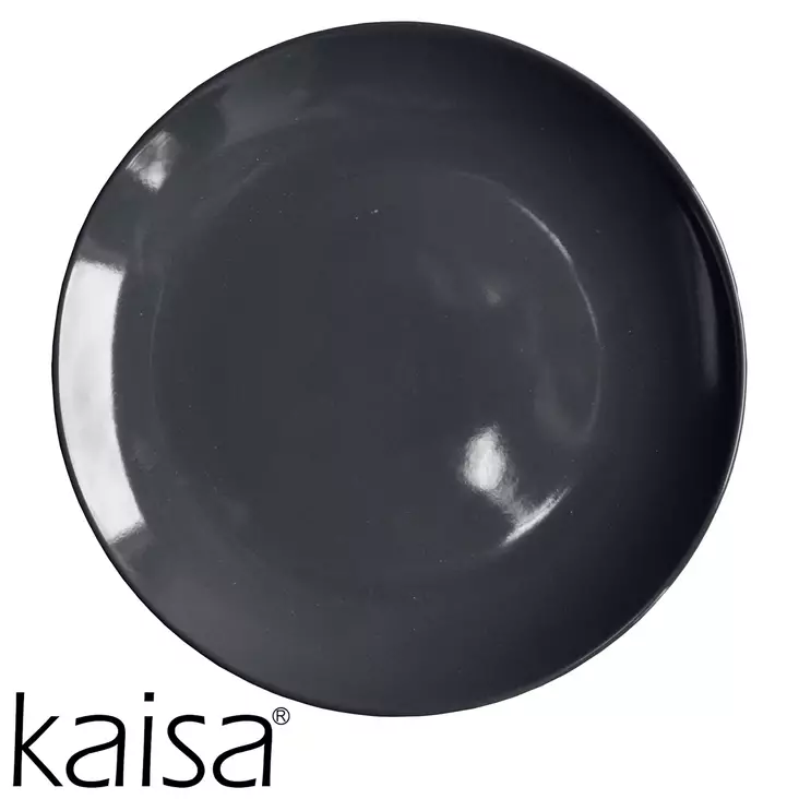 KAISA RUOKALAUTANEN 26 cm harmaa - Lautaset - 6438096098306 - 1