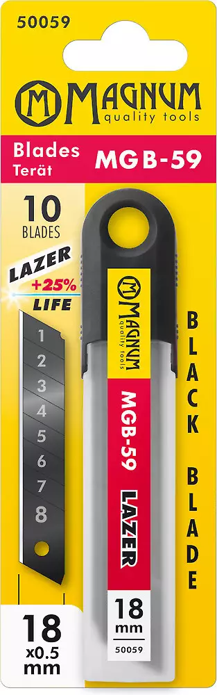 Katkoterät Lazer 10 kpl MGB-59 - Puukot ja veitset - 6418868500596 - 1