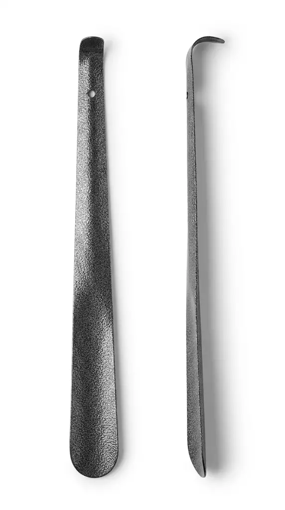 Kenkälusikka metallinen 58 x 4,5 cm - Kenkienhoitoaineet - 6438506020316 - 1